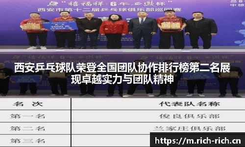 西安乒乓球队荣登全国团队协作排行榜第二名展现卓越实力与团队精神